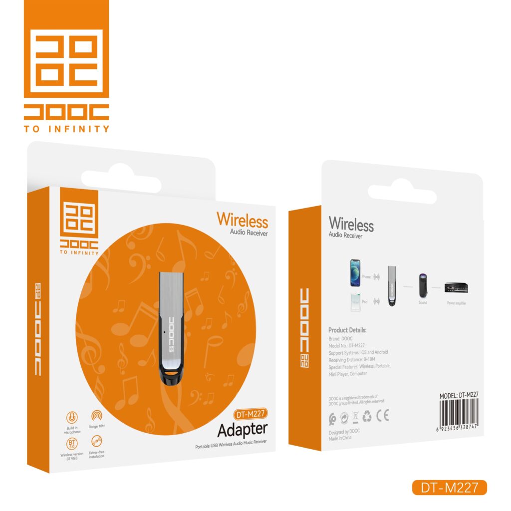 گیرنده بلوتوثی دووک مدل DOOC M227