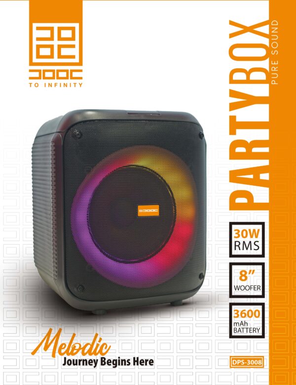 اسپیکر پارتی باکس دووک مدل DOOC DPS-3008